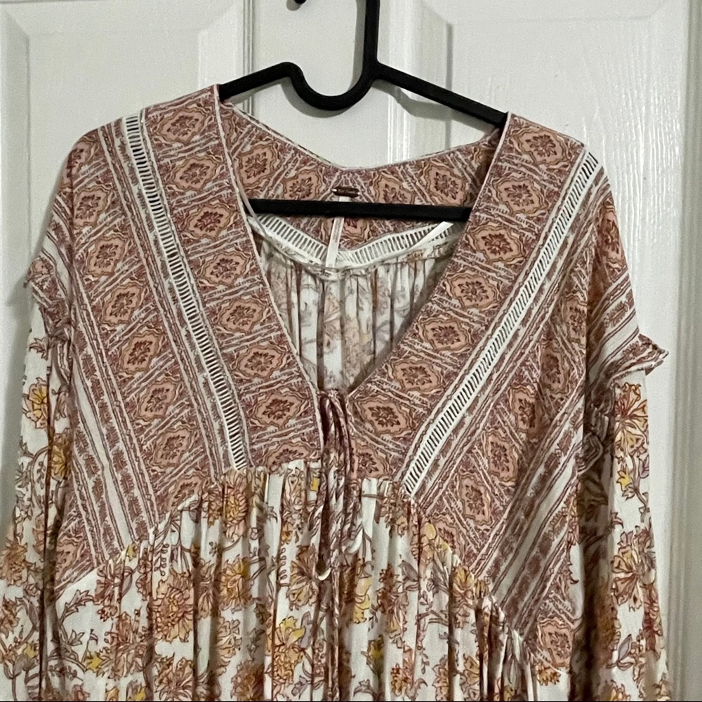 ⬇️NWT Free People Moonlight Dance Printed Tunic - Picture 12 of 16